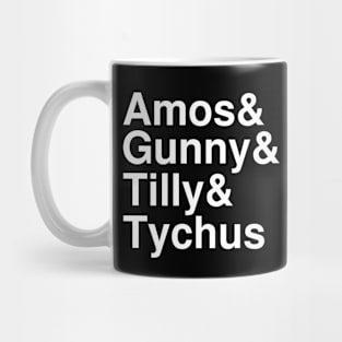 The Deitouched get Helvetica (White) Mug